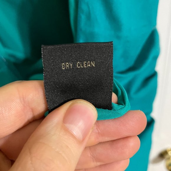 Nicole Miller Bodycon Ruched Aquamarine Dress - Picture 10 of 12